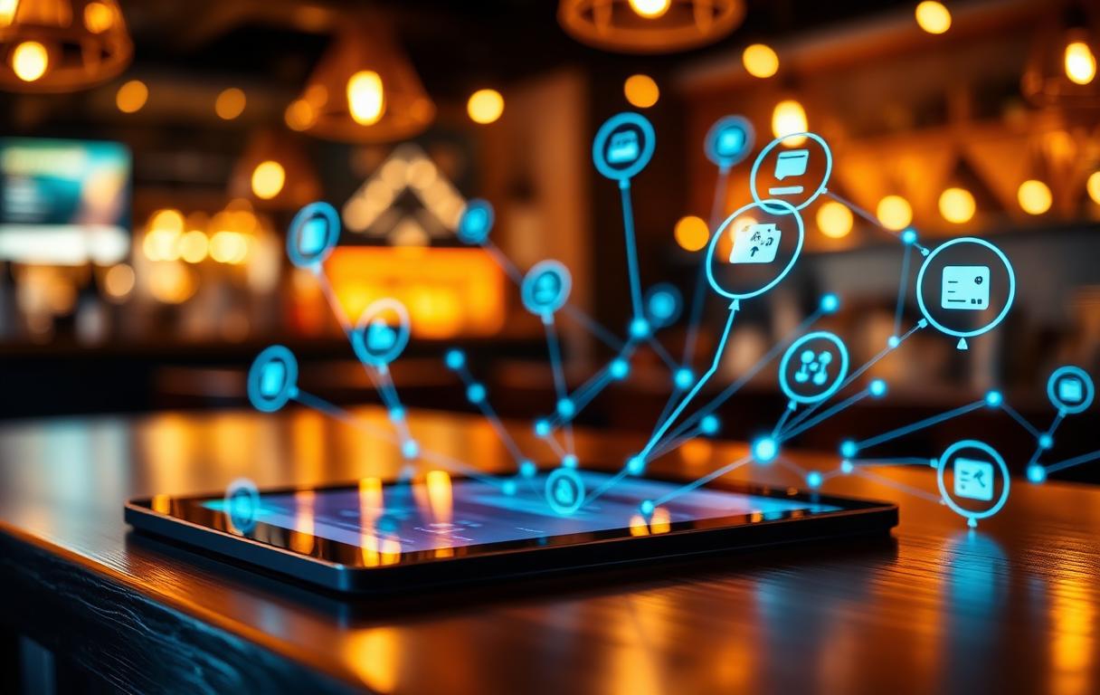 AI horeca integraties POS koppeling: HorecaHub stack